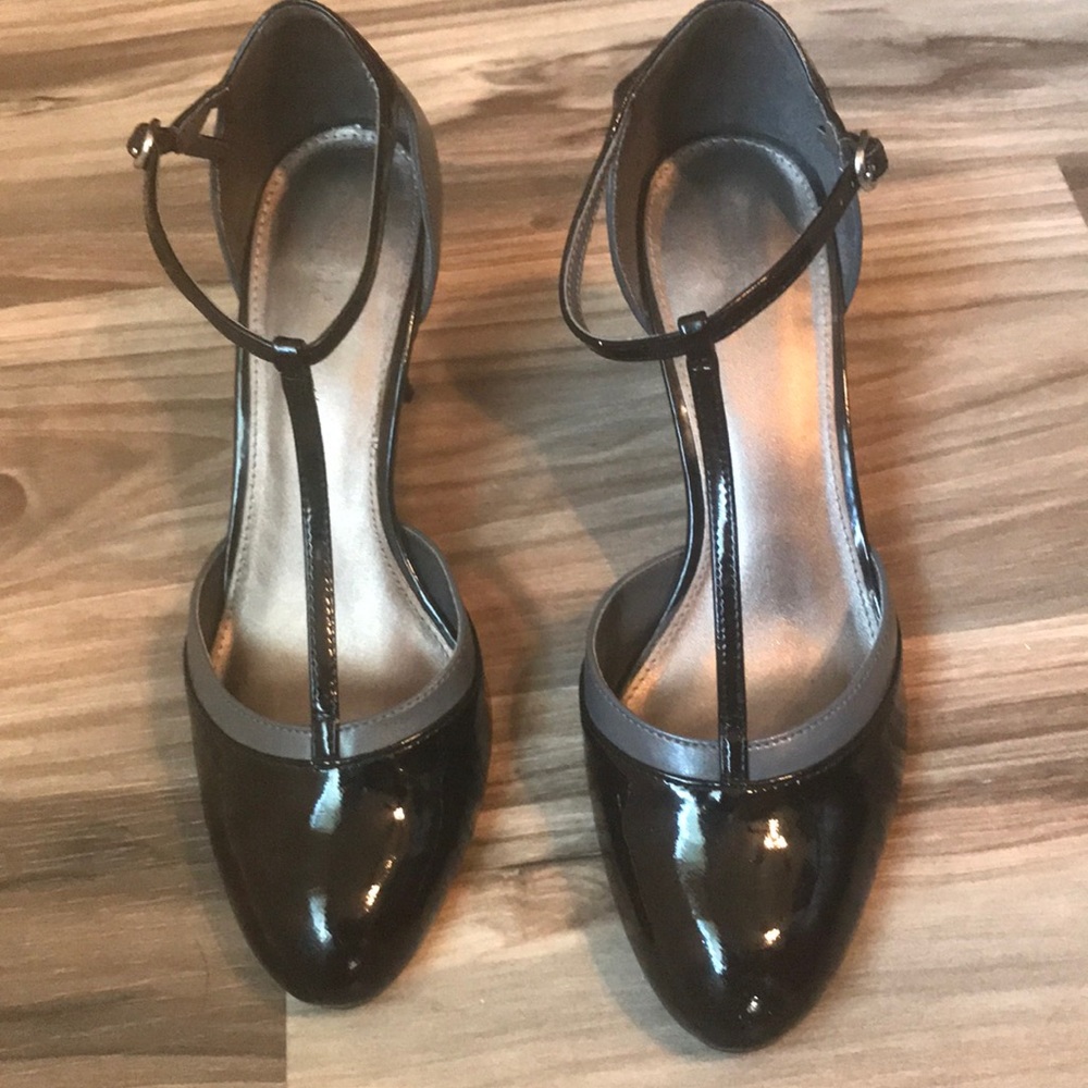 Nice Black/Grey Hugh Heels